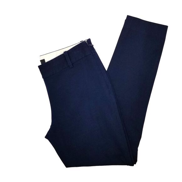 Babaton ARITZIA Navy Blue Flat Front Ankle Pant - Size 2 - Picture 3 of 7